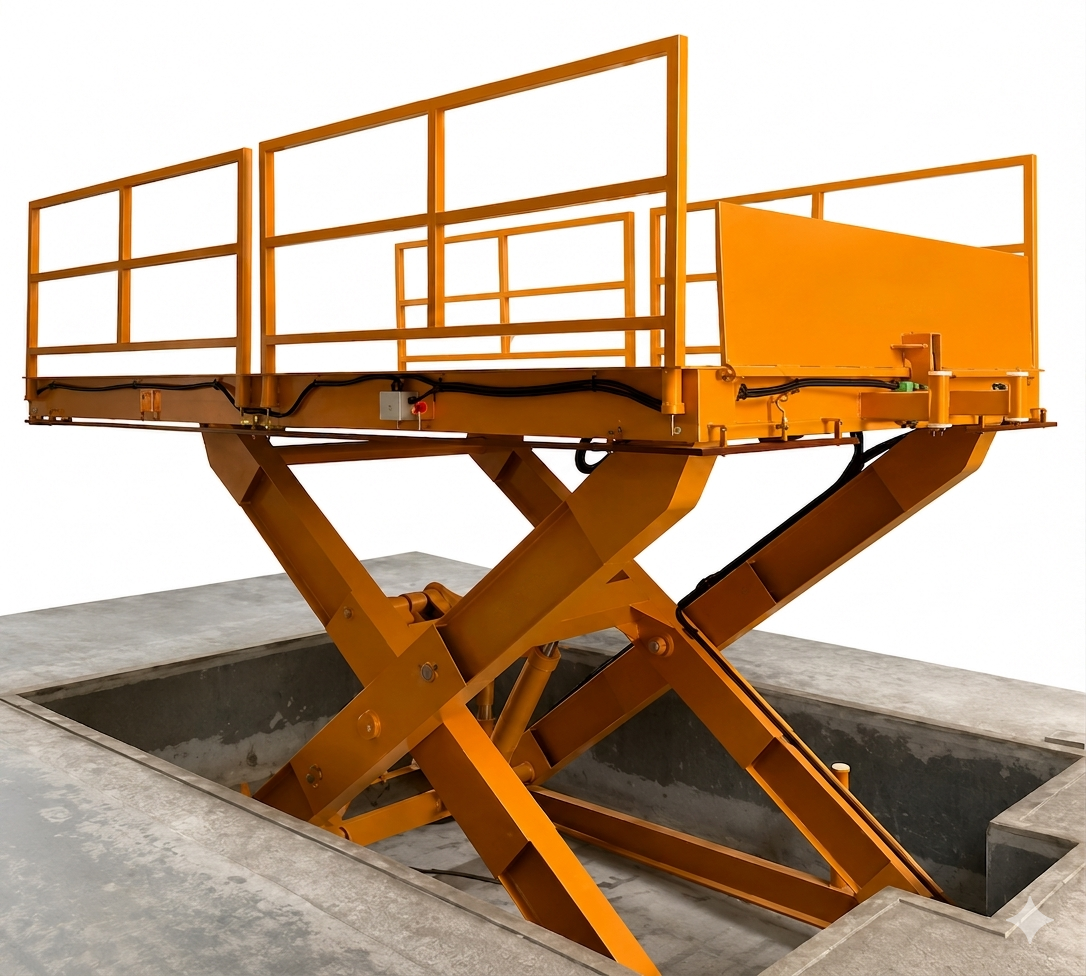Pit Mounted Scissor Lift